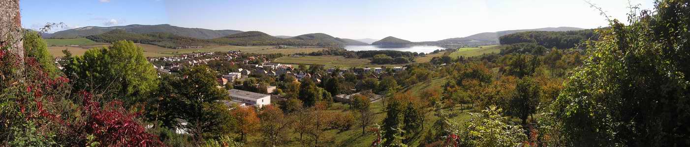 A view SE, Ružiná dam can be seen.