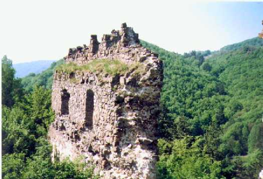 Hlavný hradný múr.