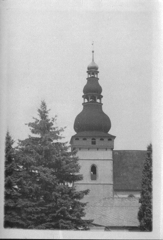 The church in Štítnik.