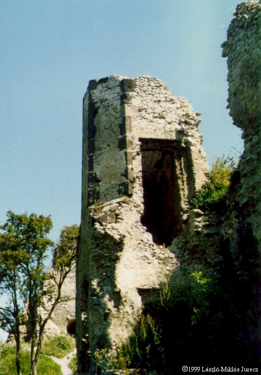 Ruiny veže.