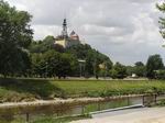 Pohľad od rieky Nitra.
