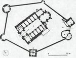 Floor plan according to J. Nešpor.